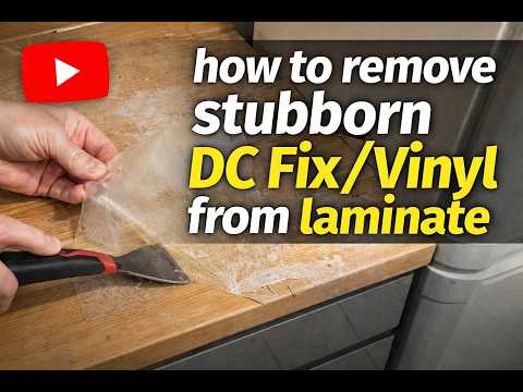 How To Remove Vinyl Wrap From Countertop