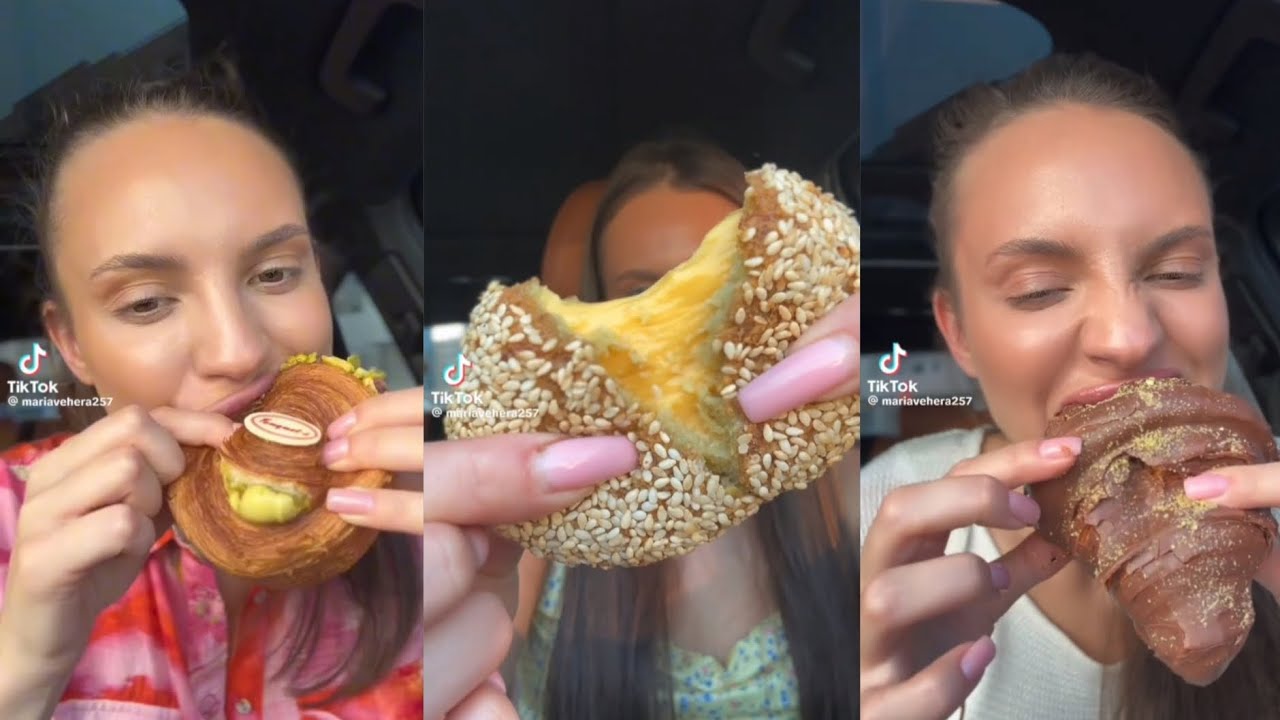 ASMR MUKBANG✨ @mariavehera257 TIKTOK COMPILATION #61