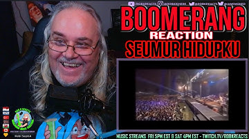 BOOMERANG Reaction - SEUMUR HIDUPKU - First Time Hearing - Requested
