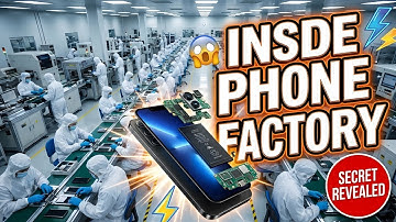 Smartphone Manufacturing Process Revealed | Automated Phone Assembly Line Technology