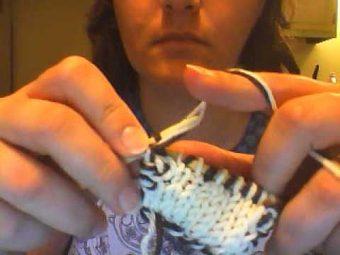 knit two together double knit.wmv