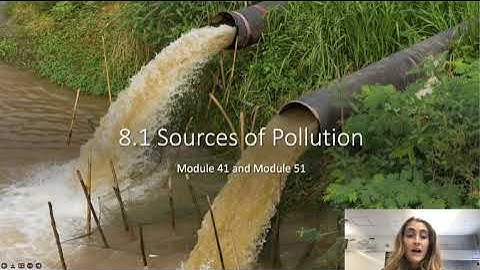 8.1 Point vs.  Nonpoint Source Pollution