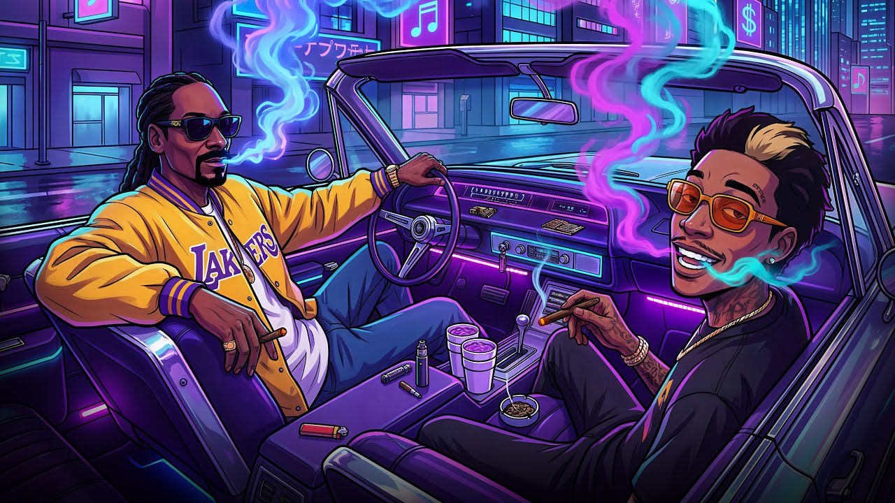 Плейлист “Всё в Дыму” — Музыка 420 Вайб | Бит в Стиле Snoop Dogg • Чилл Рэп • Блюзовый Хип-Хоп