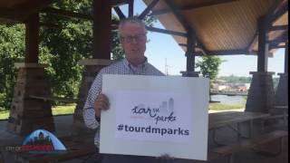 Mayor Frank Cownie Visited McHenry Park as a part of the Tour ...