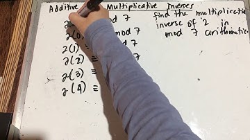 Multiplicative Inverse