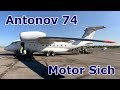 Antonov An-74 | Motor Sich | Inflight Experience | Zaporizhia to Minsk