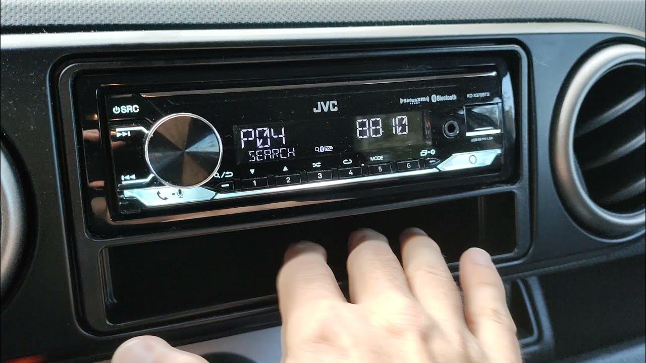 JVC KD-X370BTS - How To Set Clock and Adjust Sound Settings on JVC Car  Stereo | Web Learning Pro - YouTube