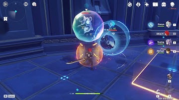 Hydro Abyss Mage bubbles Cryo Abyss Mage