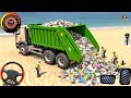 Truck Tronton Panjang Angkut Sampah Besar - Mobil Balap Simulator Android Gameplay