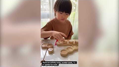 Mother and Child Play with STEM Blocks