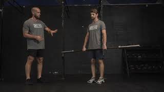 Top Down Barbell RDL