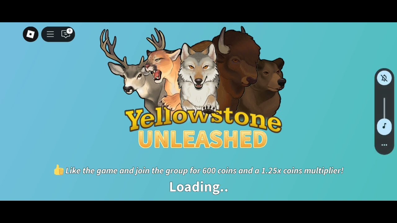 Playing as a COYOTE in Roblox Yellowstone Unleashed!