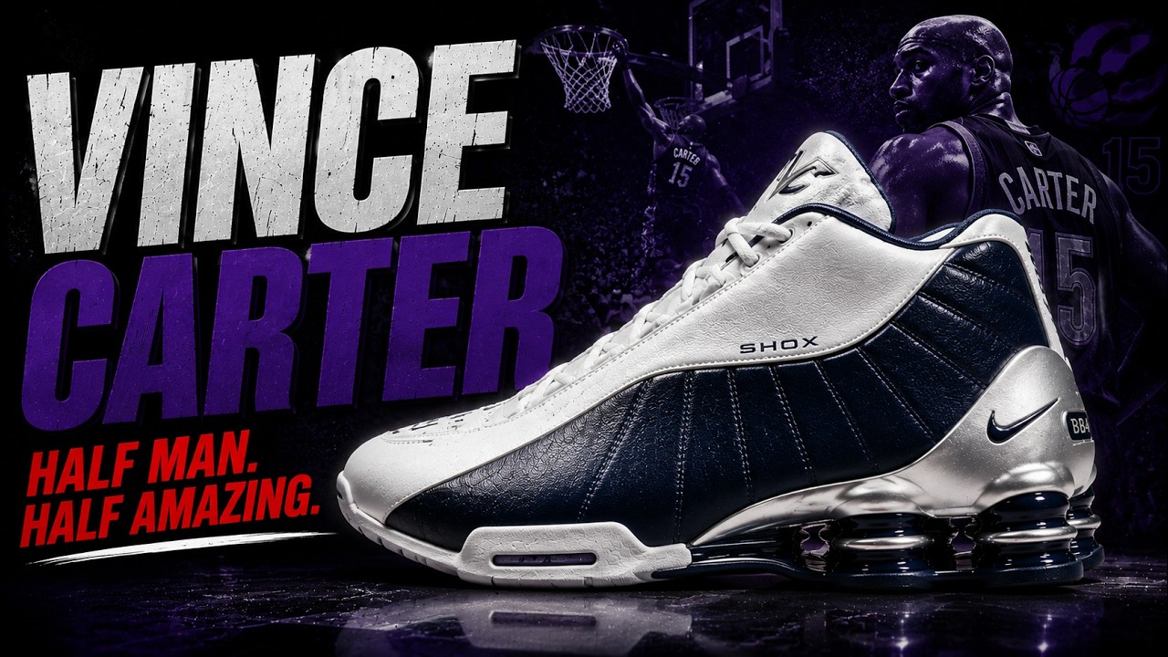 ダン・カーターのスペシャル シューズ The Greatest Sneakers Vince Carter Ever Wore - YouTube