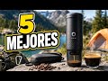 5 Mejores Cafeteras Espresso Portátiles para Viaje y Camping 2026