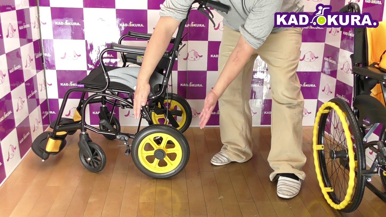 KADOKURA カドクラ　自走用　車椅子 カドクラ 車椅子 車いす 車イス 軽量 コンパクト 自走式
