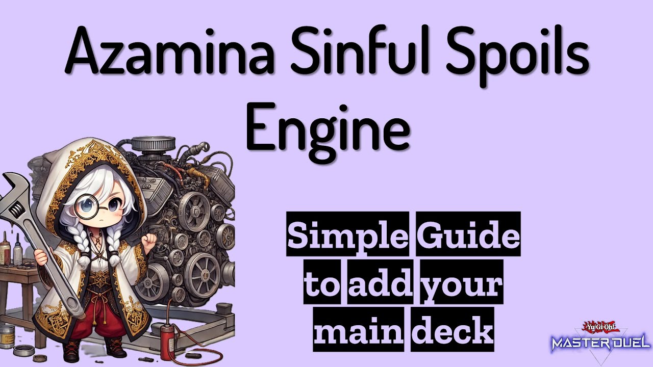 Azamina Sinful Spoils as Engine. You can add it to many decks! - YouTube