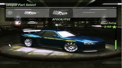 NFS: Underground 2 - Unique Upgrade #8 - Wide Body Kits (Stage 5)  - Durasi: 5.34. 