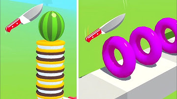 Slice It All Game! Very Satisfying and Relaxing ASMR Slicing Video NEW UPDATE