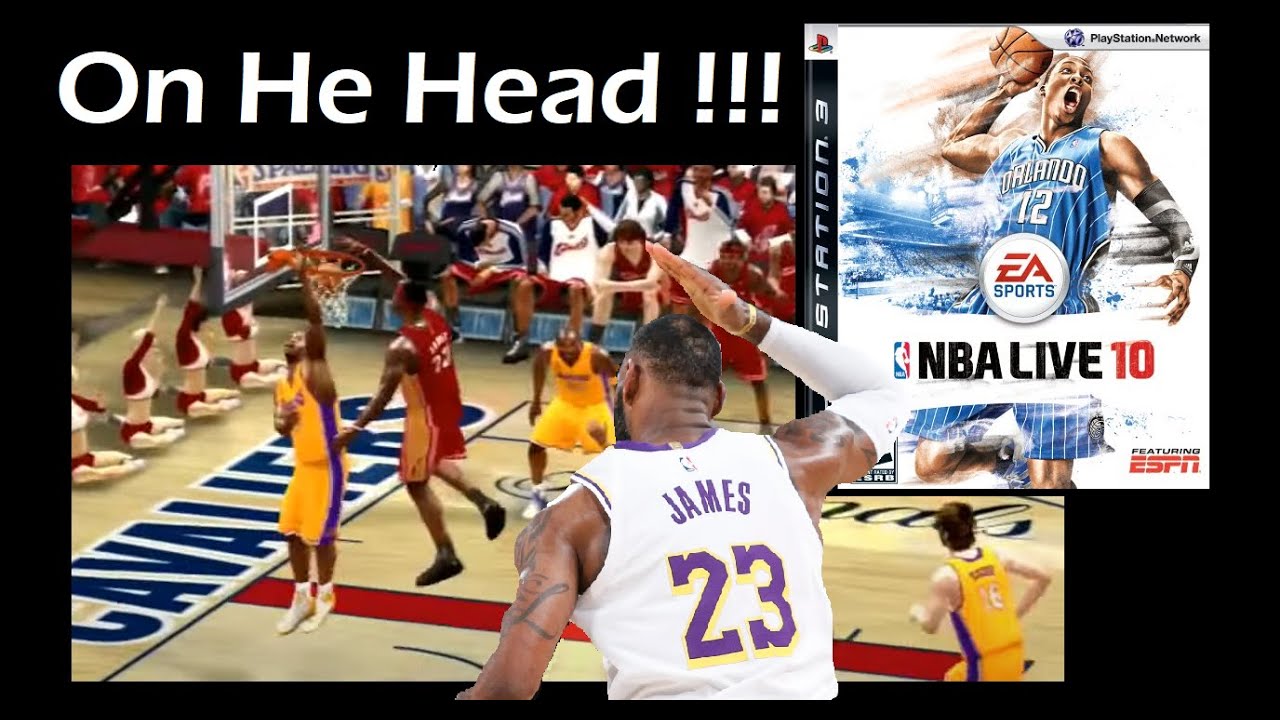 LeBron Dunk - NBA Live 10 PS3