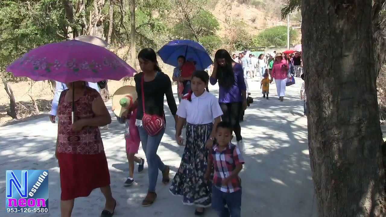 Inauguración de la Pavimentación de la carretera de San Lorenzo Victoria Oaxaca
