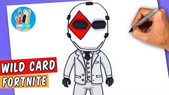 como dibujar la skin comodin fortnite facil paso a paso duration 6 49 - wildcard fortnite drawing