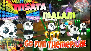 GOFUN BOJONEGORO || WISATA MALAM GOFUN THEMEPARK BOJONEGORO