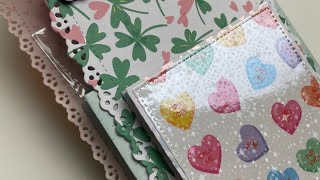 KSCRAFT Large tags and pocket ideas : Valentines theme