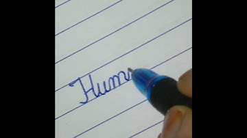 HUMAIRA name in cursive writing #viral #ytshorts #trending #viralvideo #shortsvideo