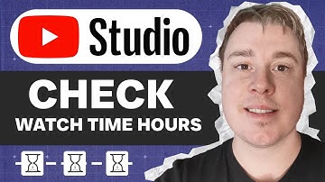 How To Check Watch Time Hours On YouTube Studio App (2024)