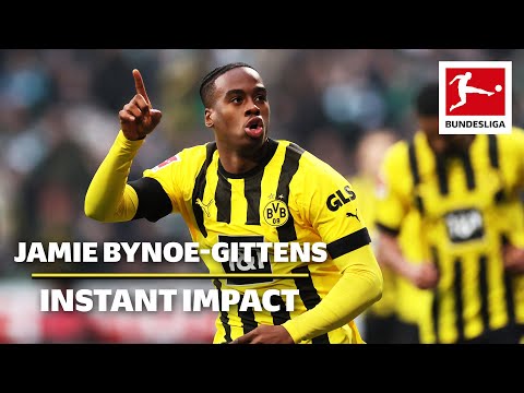 60-Second Hero: Instant Impact Goal by Bynoe-Gittens | Werder Bremen vs. Borussia Dortmund | MD 20