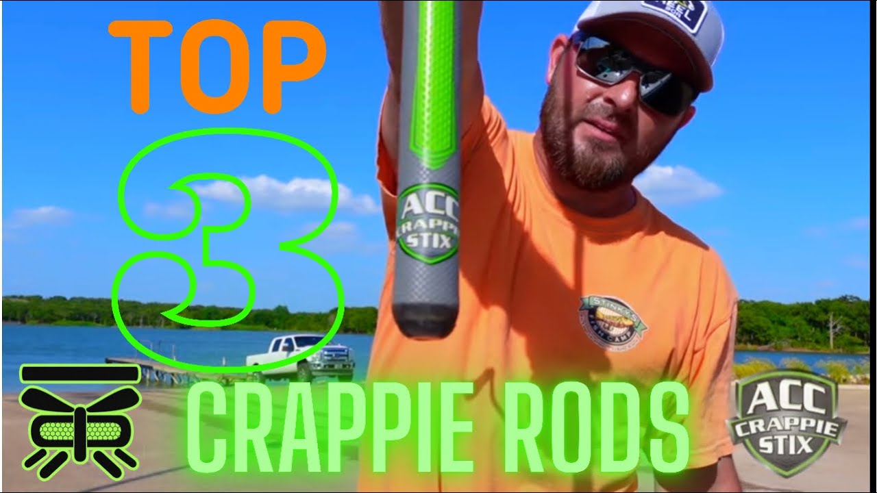 🔥TOP 3 CRAPPIE RODS to CATCH LOADS of CRAPPIE ‼️🎣🐟 