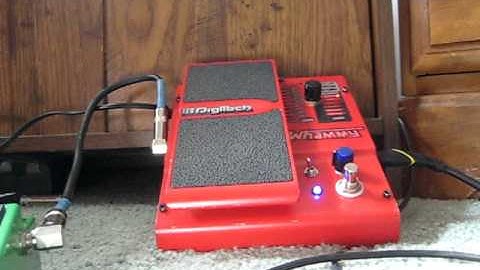 Digitech Whammy True Bypass and Blend mod