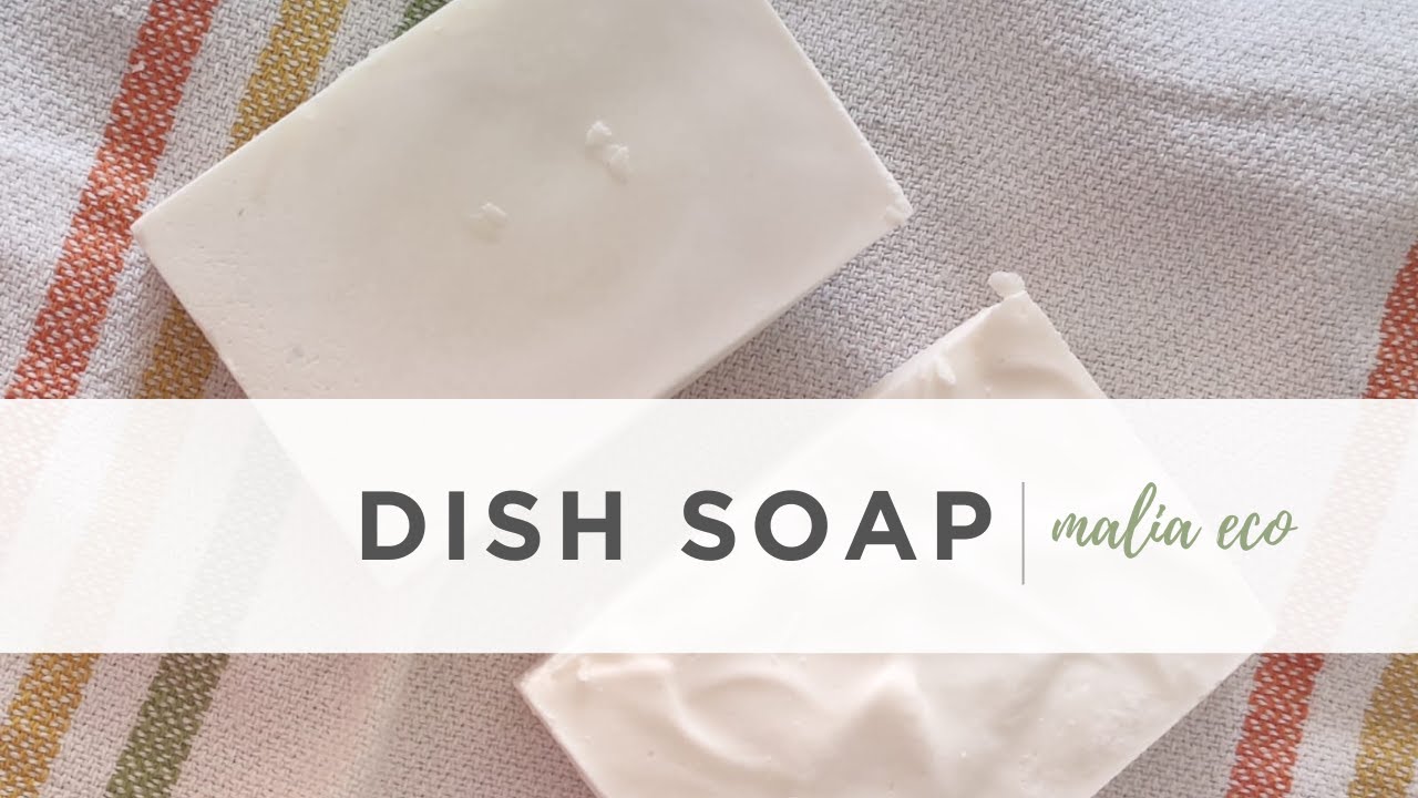 Handmade Dish Soap Bar - Хозяйственное мыло натуральное