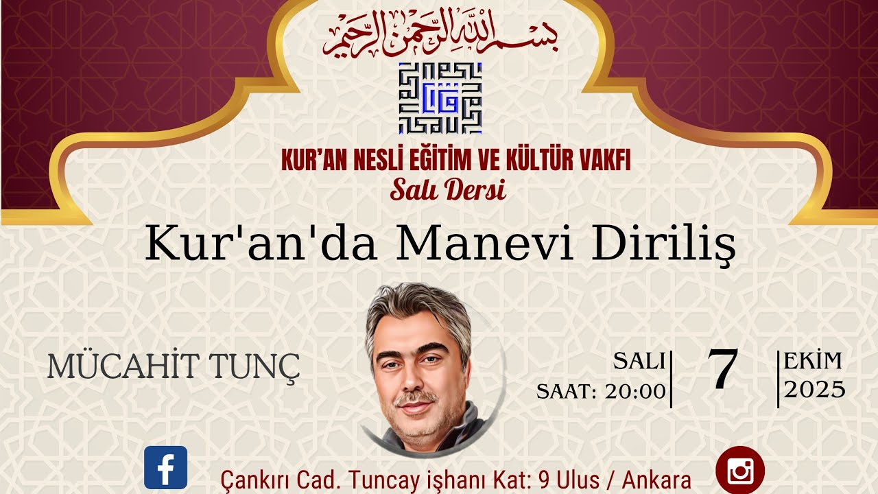 Kur'an'da Manevi Diriliş | Mücahit Tunç