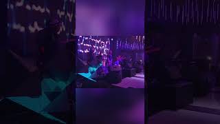 Band's Electric Performance: Lights, Drums, and Rocking Out! #shorts