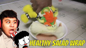 A Very Healthy Salad Wrap: SML Movie: Bowser
