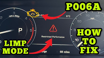Land Rover P006A Manifold Absolute Pressure - MASS or Volume Air Flow Correlation | HOW TO FIX