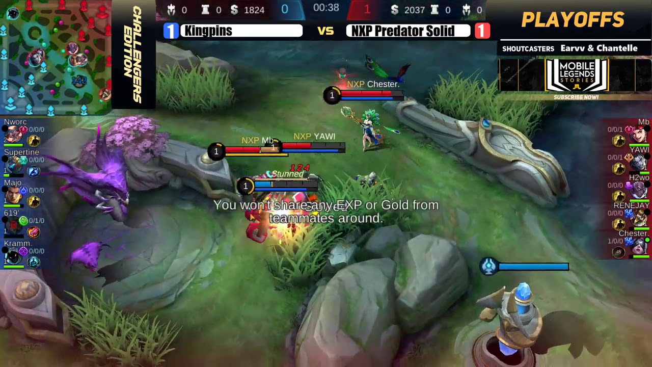 NEXPLAY PREDATOR SOLID VS KINGPINS GAME 3 JUST ML CUP CHALLENGERS EDITION PLAYOFFS