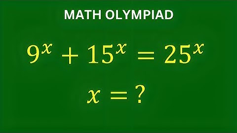 A Very Nice Math Olympiad Problem | Find The Value of x | You Need To Know This Trick | Algebra