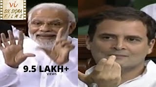 PM Narendra Modi Vs Rahul Gandhi  | Best Fun Moments  | Six Sigma Films
