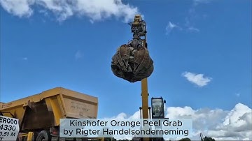 Kinshofer Orange Peel Grapple by Rigter Handelsonderneming