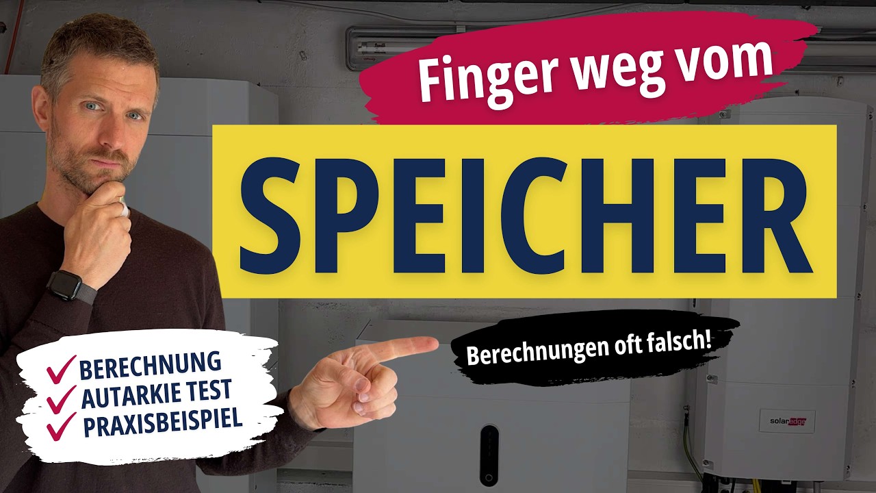 Lohnt sich ein PV-Speicher wirklich? Die ehrliche Rechnung – auf YouTube ansehen