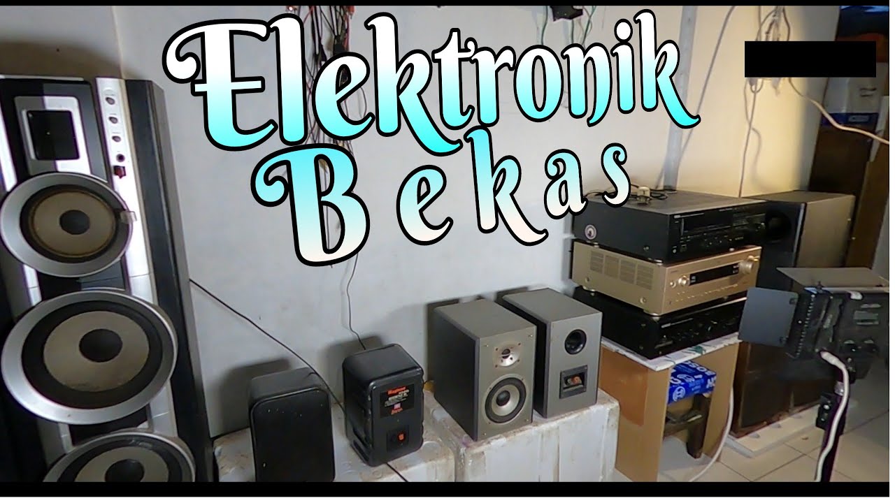 Lepas kembali hasil berburu elektronik bekas