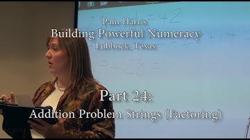 Addition Problem Strings (Factoring)
