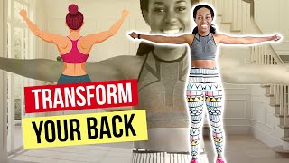 10 MIN NO EQUIPMENT BACK WORKOUT || Lose Back Fat, Underarm Flab & Bra Bulge  At Home Routine