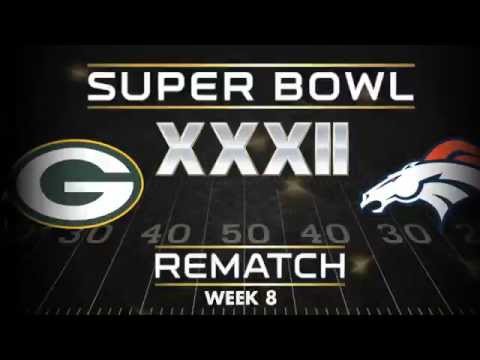 Packers vs. Broncos Super Bowl XXXII Rematch (Week 8) | NFL Films