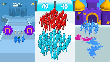 Join Clash 3D Gameplay Mobile Game Walkthrough All Levels Android Ios #1