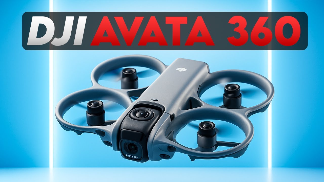 Утечка изображений DJI Avata 360 намекает на запуск в 2025 году!
