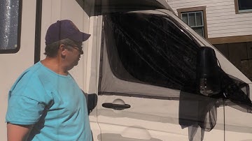 Skeeter Beater insect screens - Sprinter front doors