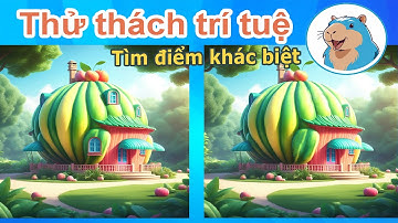 Thử thách trí tuệ: Tìm điểm khác nhau trong ảnh P2 | #dovui #quiz #thuthach #tritue #caudo